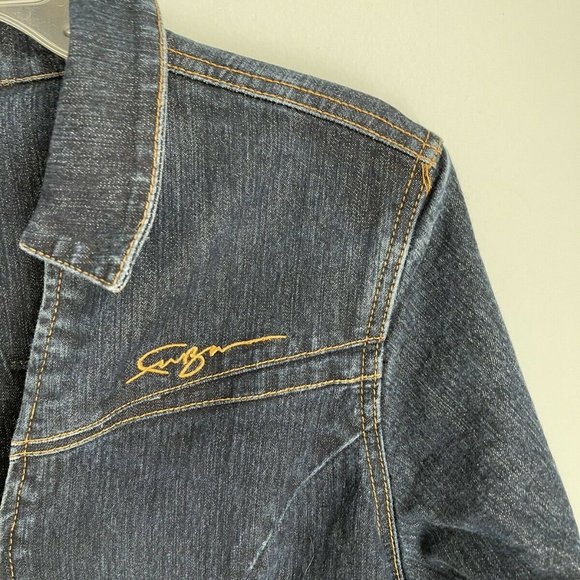 Vintage FUBU Collection Streetwear Women's Denim Jump Suit One Piece - Picture 7 of 9